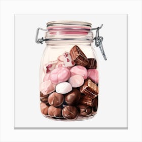 Candy Jar 23 Canvas Print