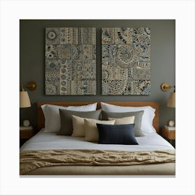 Paisley Wall Art 1 Canvas Print