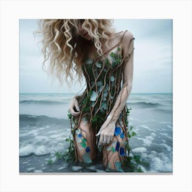 Seaweed Dress Canvas Print