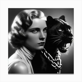 Vanity Fair Hollywood arte digitale .I.A. Canvas Print