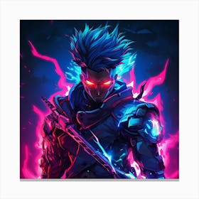 Overwatch Character 1 Canvas Print