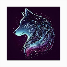 Wolf Head 1 Canvas Print