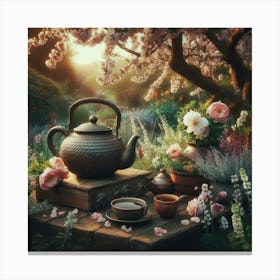 Tea Art 291 Canvas Print