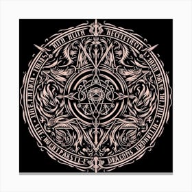 Occult Symbol 3 Canvas Print