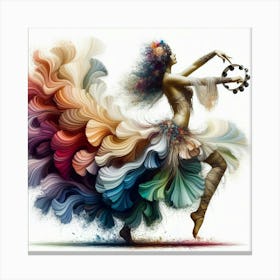 Dancer Canvas Print