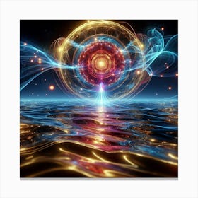 Tapping into the Infinite: How to Access Cosmic Energy for Healing Canvas Print