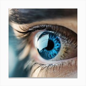 Blue Eye 4 Canvas Print