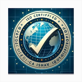 Ioc Certified Logo Canvas Print