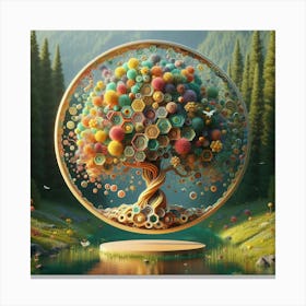 Tree Of Life 25 Canvas Print