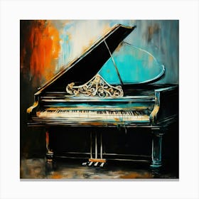 Grand Piano 2 Canvas Print