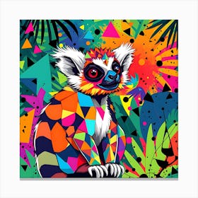 Lemur2 Canvas Print