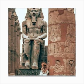 Egyptian Art 3 Canvas Print