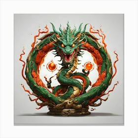 Shenron Dragon Canvas Print