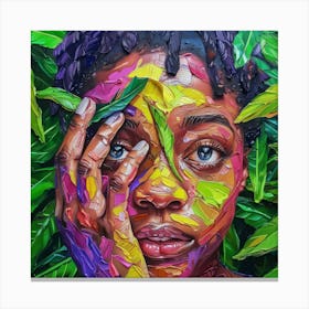 Afro-American Woman 56 Canvas Print