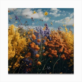 Field Of Flowers 2 Canvas Print