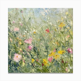 Summer's Fragrant Canvas 3 Canvas Print