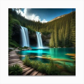 Waterfall 14 Canvas Print