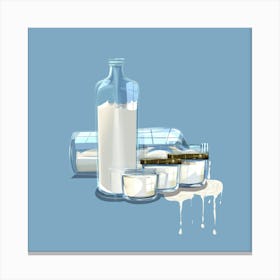 Milk And Dairy Canvas Print