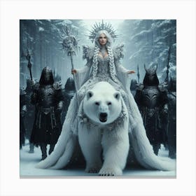 Snow Queen Canvas Print