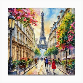 Paris 1 Canvas Print