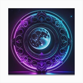 Lunar Lullaby Canvas Print