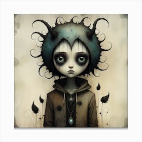 Demon Canvas Print