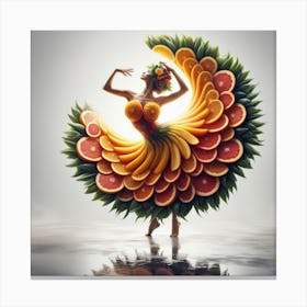 Fruit dancing 3 Canvas Print