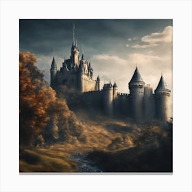 Castle In The Sky 1 Canvas Print