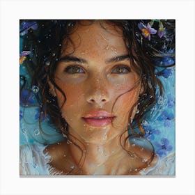 'Beautiful Girl' Canvas Print