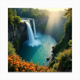 Waterfall Canvas Print