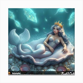 Mermaid 13 Canvas Print