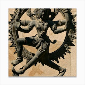 Hindu Deity Canvas Print