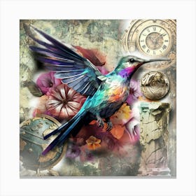 Bird Narure Illustration Art 02 Canvas Print