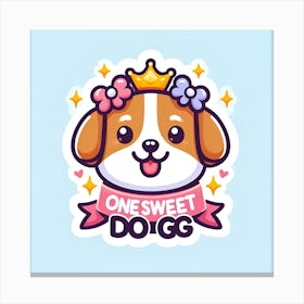 Onesweetdogs Canvas Print