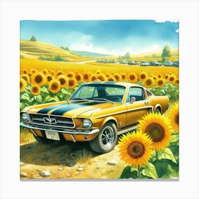 Car Art 326 Canvas Print