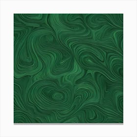 Green Marble Background Canvas Print