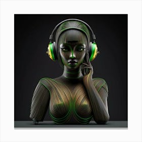 Dj Venus Canvas Print