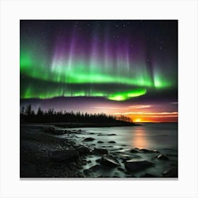 Aurora Borealis 16 Canvas Print