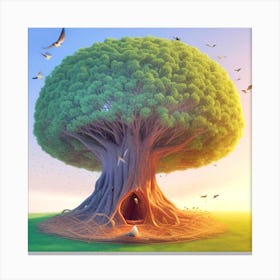 Tree Of Life 123 Canvas Print