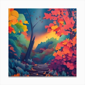 Autumn Forest 3 Canvas Print