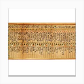 Pharaonic papyrus 1 Canvas Print