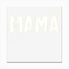 Mother Mama Comfort Simple Cute New Mom Canvas Print