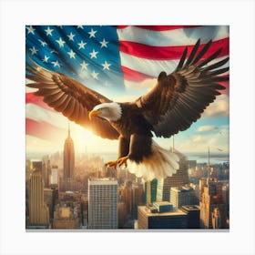 American Eagle Canvas Print