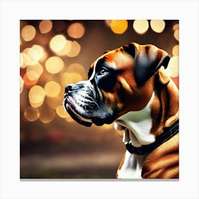 Boxer Dog 2 Canvas Print