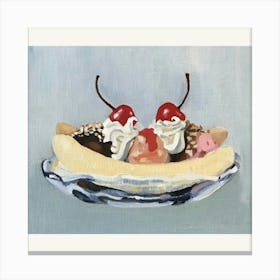 Banana Split Canvas Print