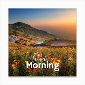 Good Morning 3 Canvas Print