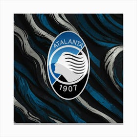 Atalanta BC Logo Wall Art 11 Canvas Print