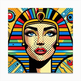 Pop Egyptian Samaa Sky Canvas Print