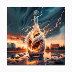 Lightning In A Bottle 2 Canvas Print