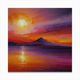 Sunset 8 Canvas Print